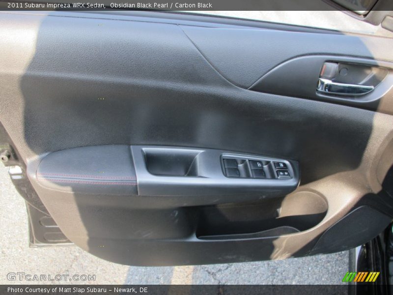 Door Panel of 2011 Impreza WRX Sedan