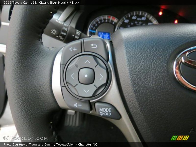 Classic Silver Metallic / Black 2012 Toyota Camry SE