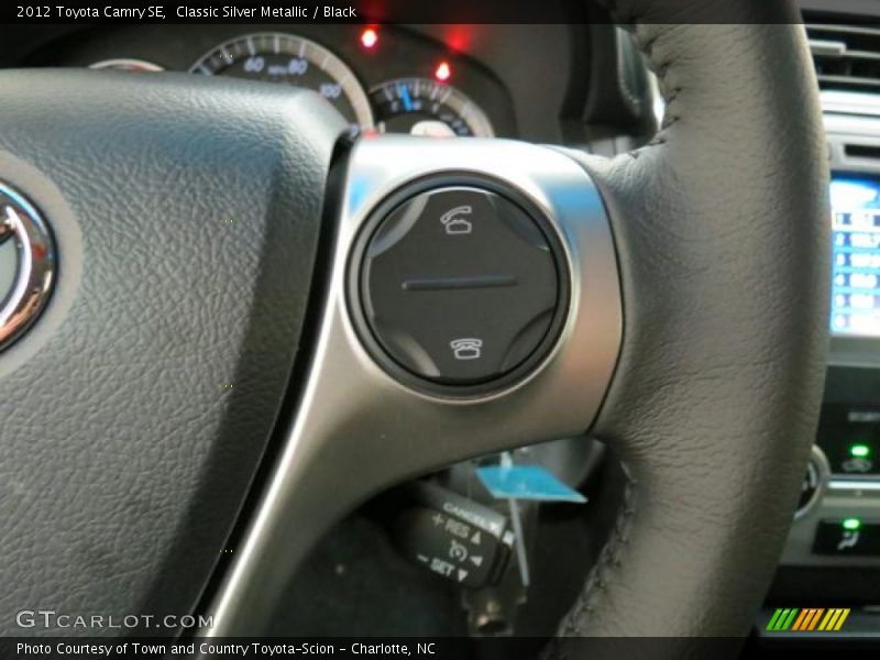 Classic Silver Metallic / Black 2012 Toyota Camry SE