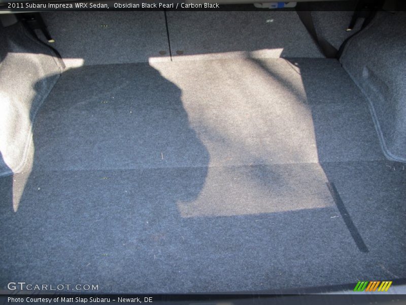  2011 Impreza WRX Sedan Trunk