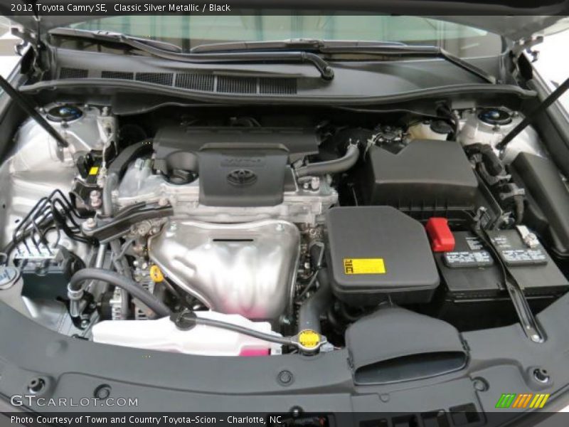 Classic Silver Metallic / Black 2012 Toyota Camry SE