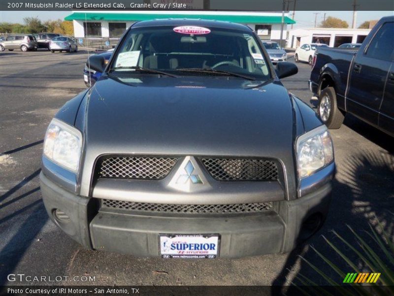 Granite Gray / Slate 2007 Mitsubishi Raider LS Extended Cab