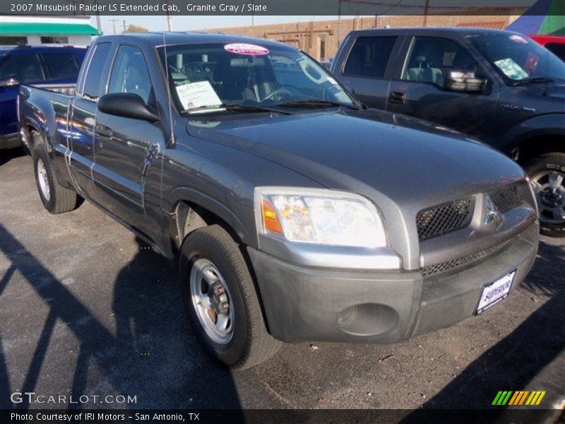 Granite Gray / Slate 2007 Mitsubishi Raider LS Extended Cab