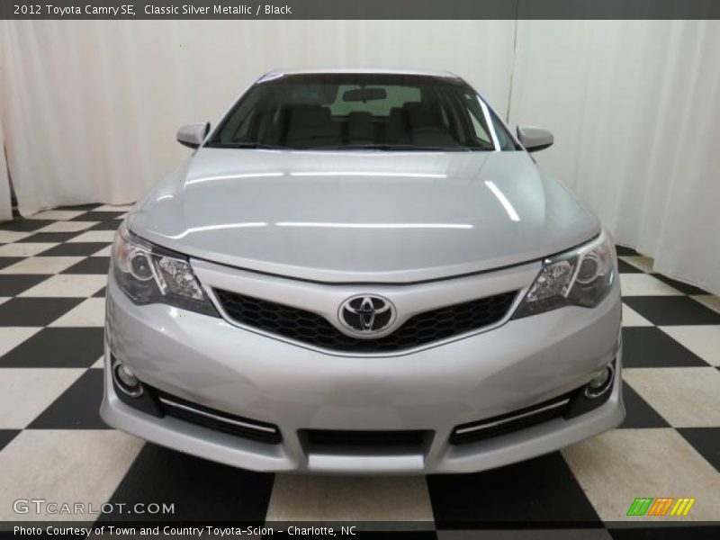 Classic Silver Metallic / Black 2012 Toyota Camry SE