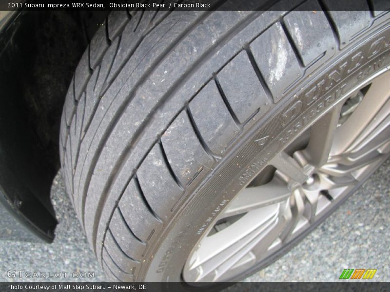 Obsidian Black Pearl / Carbon Black 2011 Subaru Impreza WRX Sedan