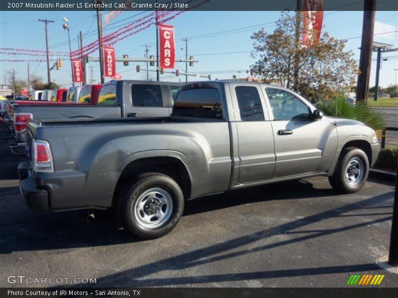 Granite Gray / Slate 2007 Mitsubishi Raider LS Extended Cab