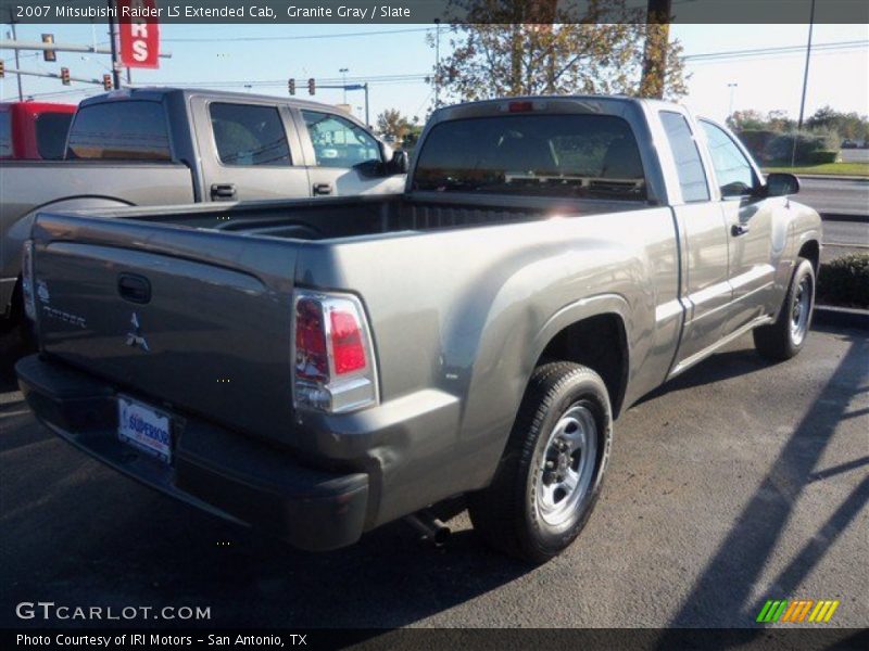 Granite Gray / Slate 2007 Mitsubishi Raider LS Extended Cab