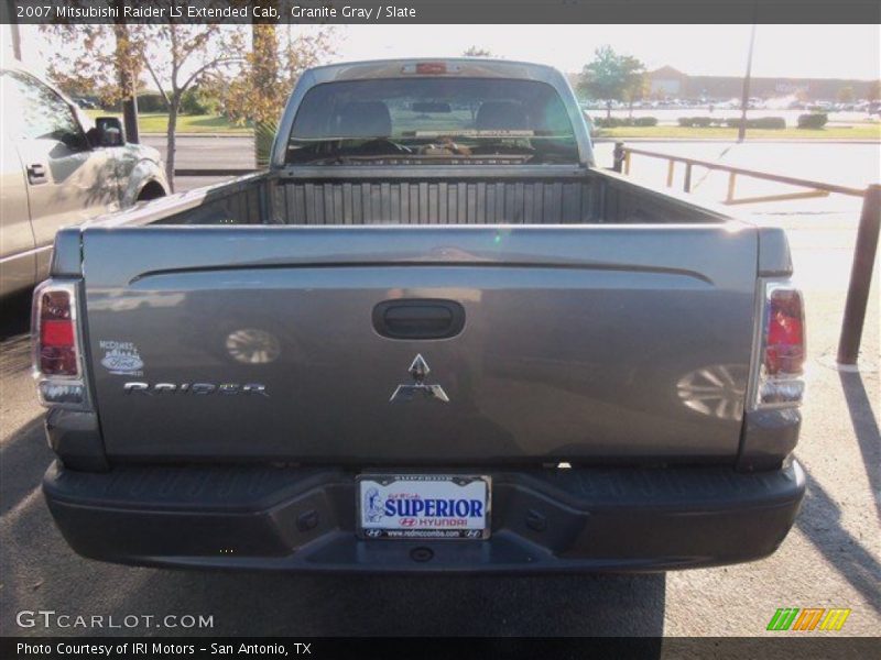 Granite Gray / Slate 2007 Mitsubishi Raider LS Extended Cab
