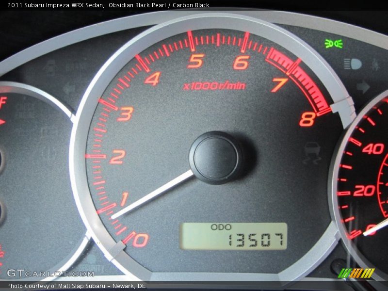 Obsidian Black Pearl / Carbon Black 2011 Subaru Impreza WRX Sedan