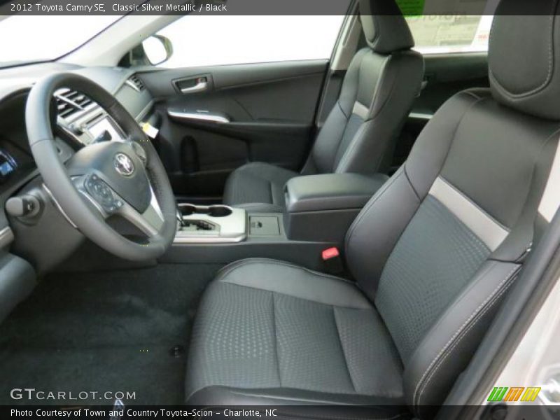 Classic Silver Metallic / Black 2012 Toyota Camry SE