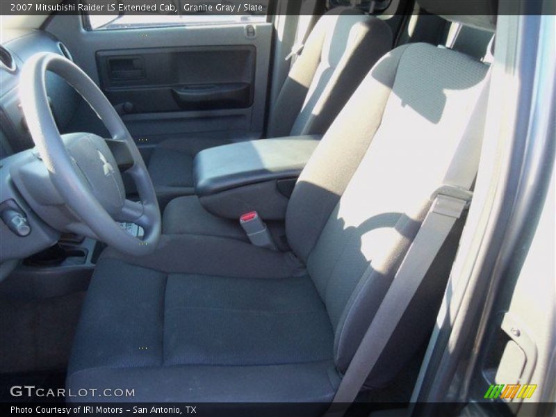Granite Gray / Slate 2007 Mitsubishi Raider LS Extended Cab