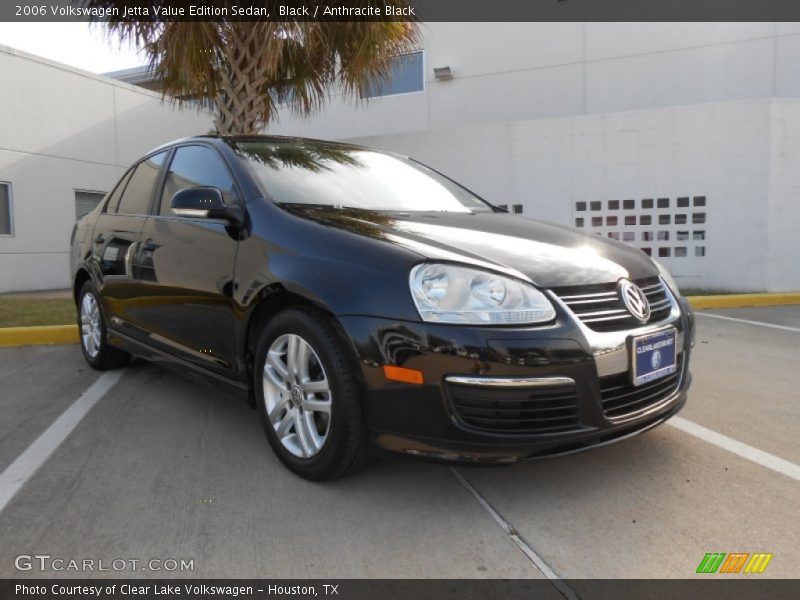 Black / Anthracite Black 2006 Volkswagen Jetta Value Edition Sedan