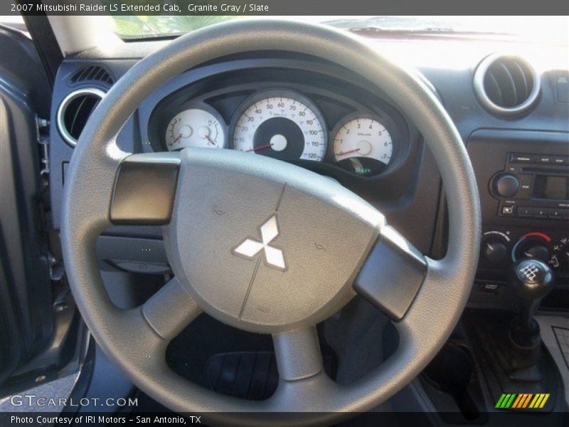 Granite Gray / Slate 2007 Mitsubishi Raider LS Extended Cab
