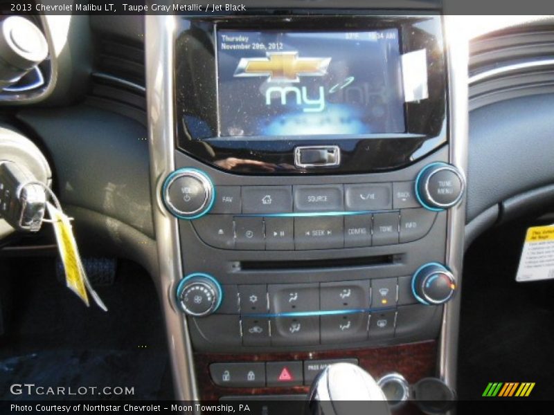 Taupe Gray Metallic / Jet Black 2013 Chevrolet Malibu LT