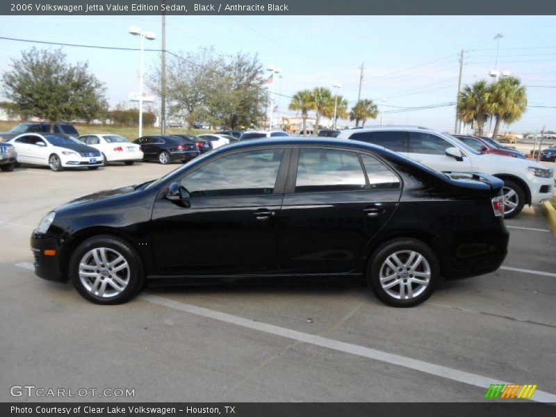Black / Anthracite Black 2006 Volkswagen Jetta Value Edition Sedan