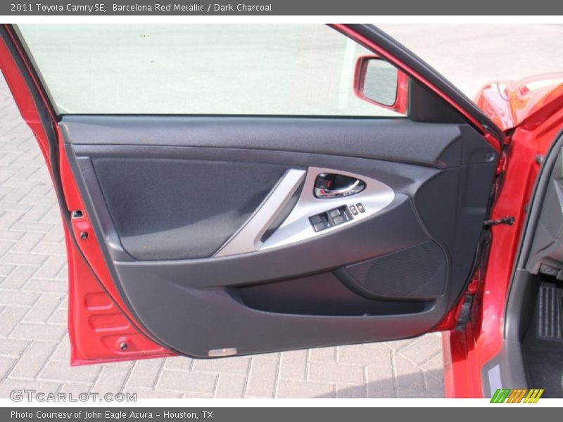 Barcelona Red Metallic / Dark Charcoal 2011 Toyota Camry SE