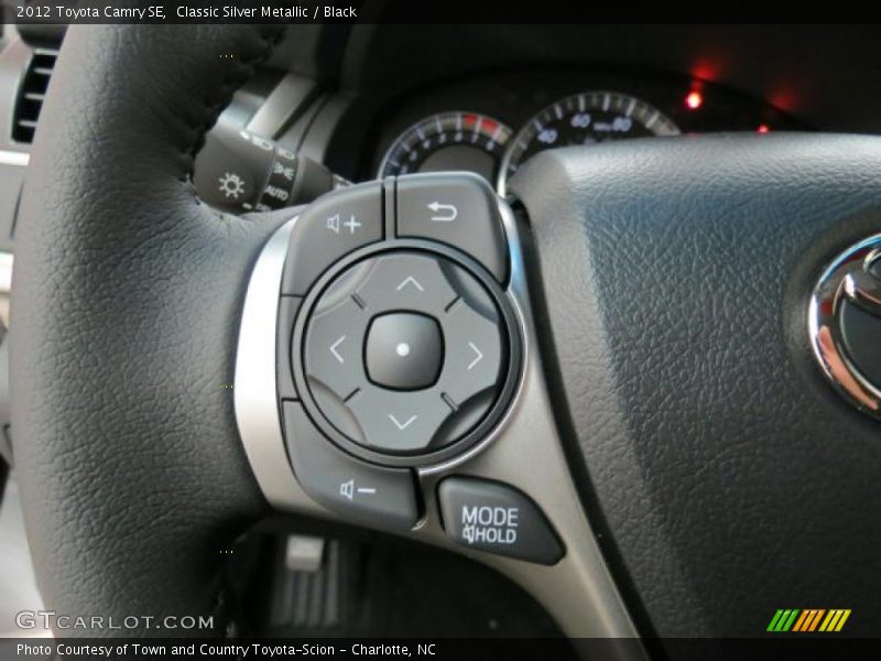 Classic Silver Metallic / Black 2012 Toyota Camry SE