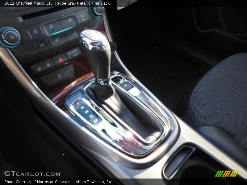 Taupe Gray Metallic / Jet Black 2013 Chevrolet Malibu LT