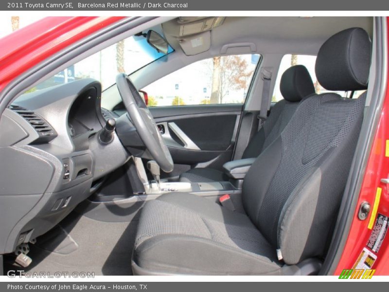 Barcelona Red Metallic / Dark Charcoal 2011 Toyota Camry SE