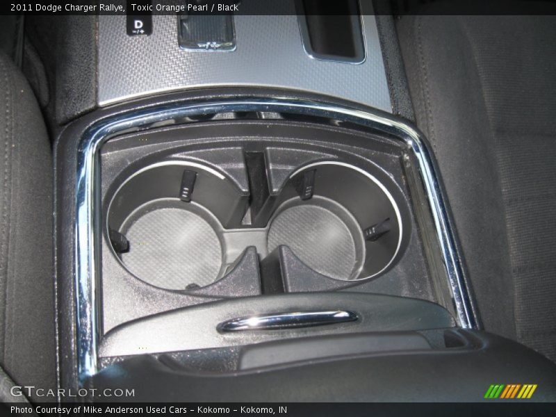 Toxic Orange Pearl / Black 2011 Dodge Charger Rallye