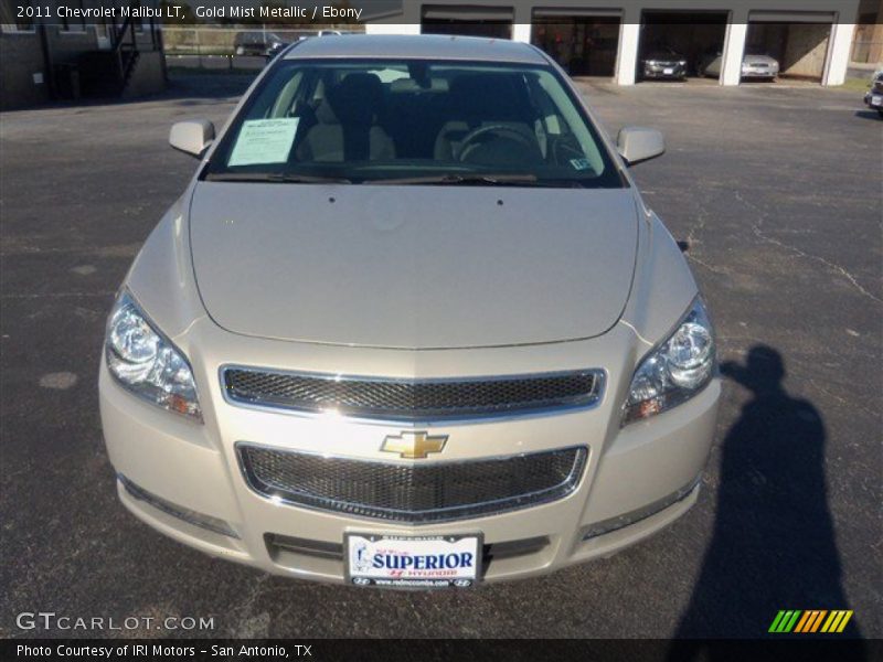 Gold Mist Metallic / Ebony 2011 Chevrolet Malibu LT