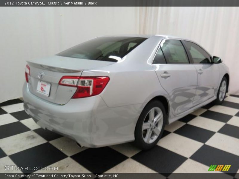Classic Silver Metallic / Black 2012 Toyota Camry SE