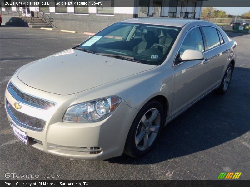 Gold Mist Metallic / Ebony 2011 Chevrolet Malibu LT