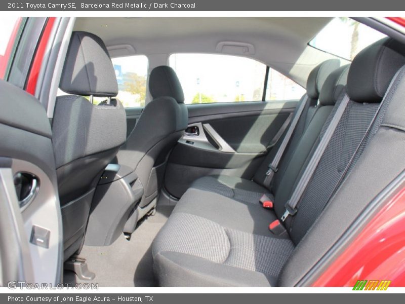 Barcelona Red Metallic / Dark Charcoal 2011 Toyota Camry SE