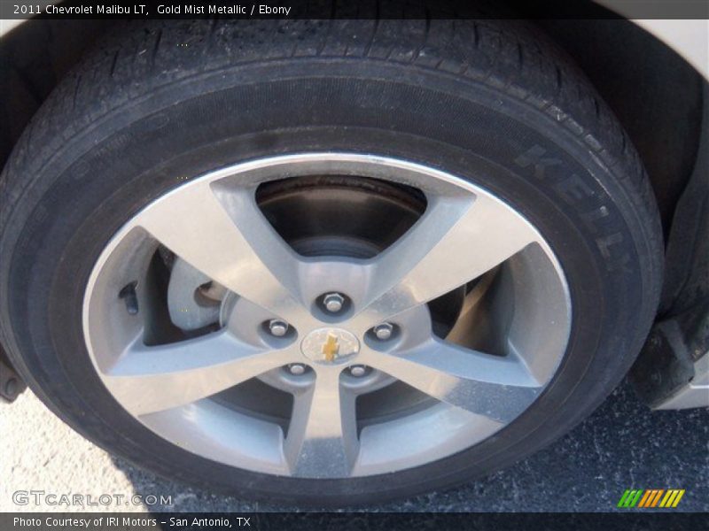 Gold Mist Metallic / Ebony 2011 Chevrolet Malibu LT