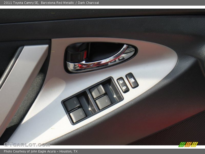 Barcelona Red Metallic / Dark Charcoal 2011 Toyota Camry SE