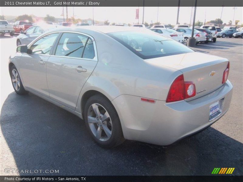 Gold Mist Metallic / Ebony 2011 Chevrolet Malibu LT