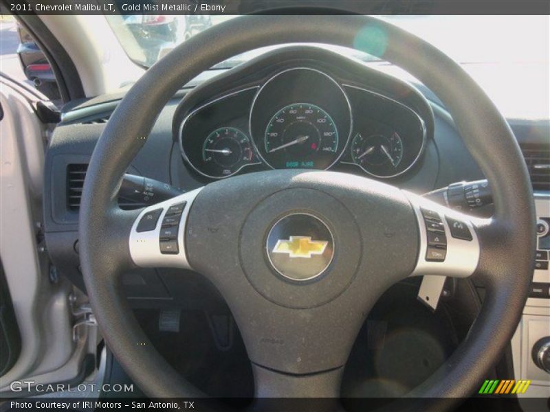Gold Mist Metallic / Ebony 2011 Chevrolet Malibu LT