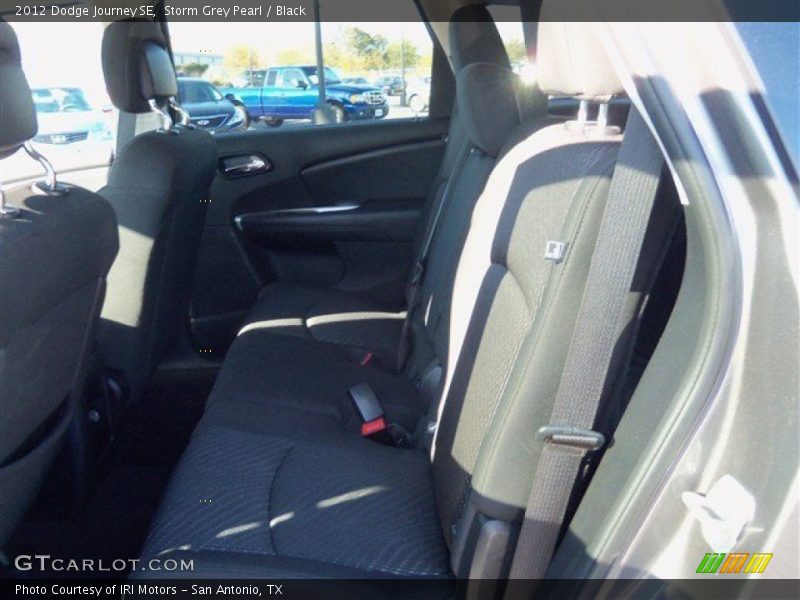 Storm Grey Pearl / Black 2012 Dodge Journey SE
