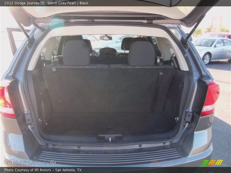 Storm Grey Pearl / Black 2012 Dodge Journey SE