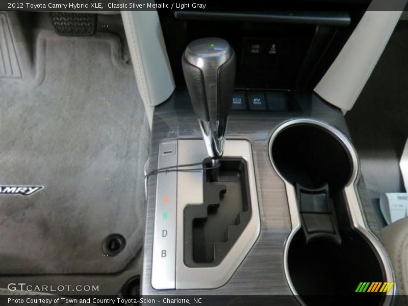 Classic Silver Metallic / Light Gray 2012 Toyota Camry Hybrid XLE