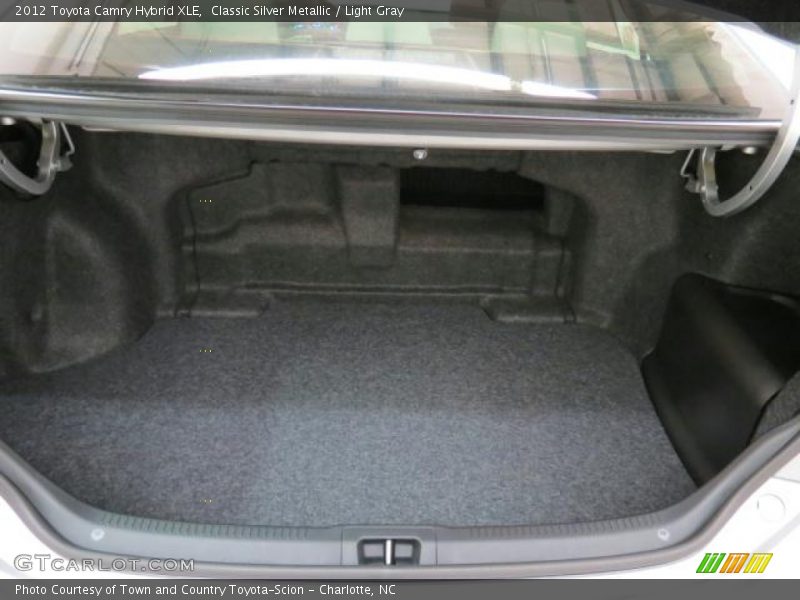 Classic Silver Metallic / Light Gray 2012 Toyota Camry Hybrid XLE
