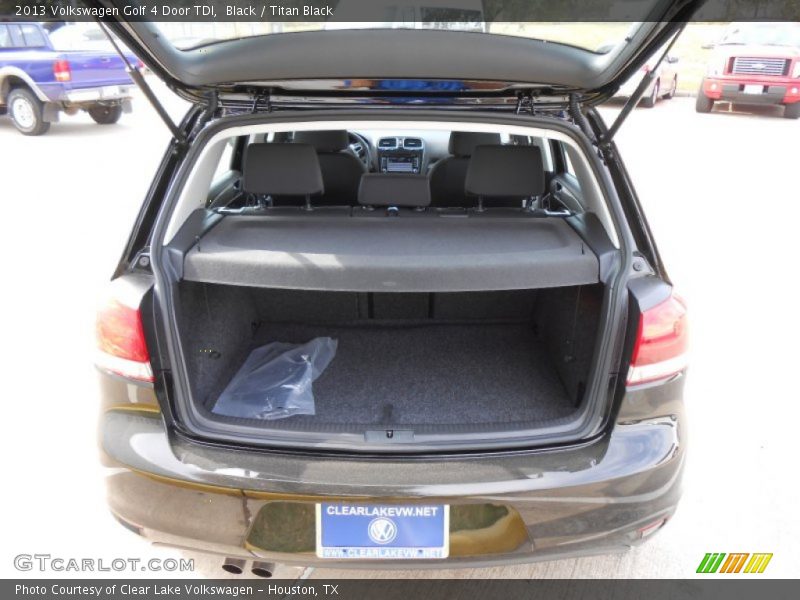 Black / Titan Black 2013 Volkswagen Golf 4 Door TDI