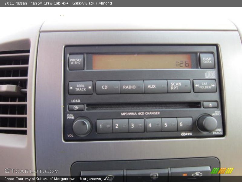 Galaxy Black / Almond 2011 Nissan Titan SV Crew Cab 4x4