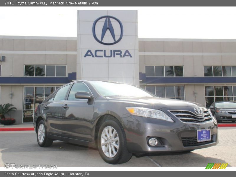 Magnetic Gray Metallic / Ash 2011 Toyota Camry XLE