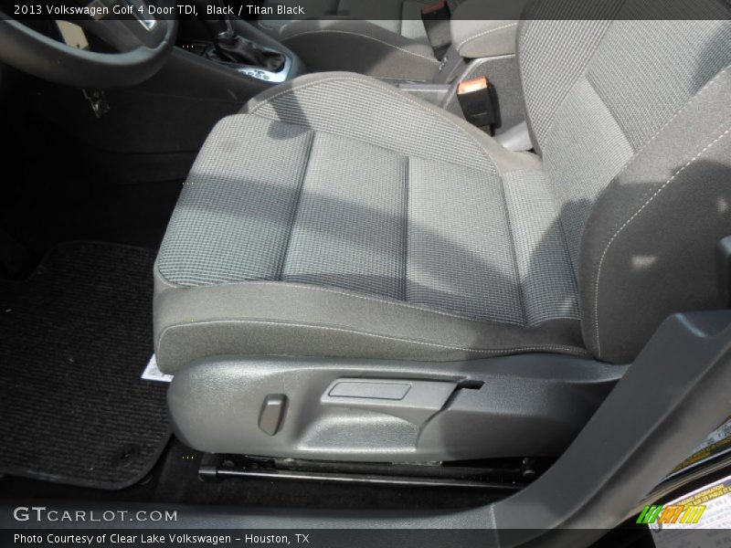 Black / Titan Black 2013 Volkswagen Golf 4 Door TDI