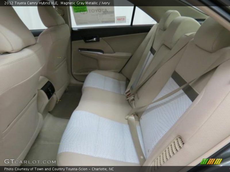 Magnetic Gray Metallic / Ivory 2012 Toyota Camry Hybrid XLE