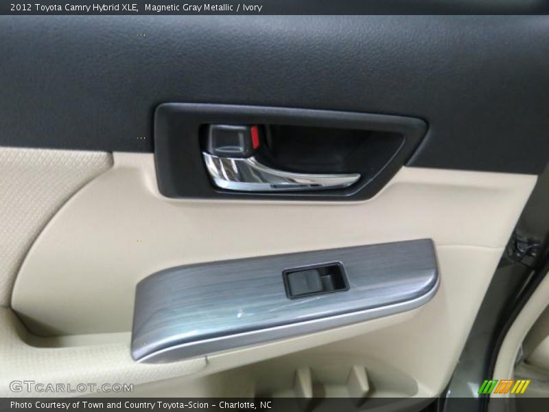 Magnetic Gray Metallic / Ivory 2012 Toyota Camry Hybrid XLE