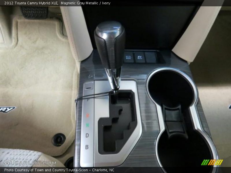 Magnetic Gray Metallic / Ivory 2012 Toyota Camry Hybrid XLE