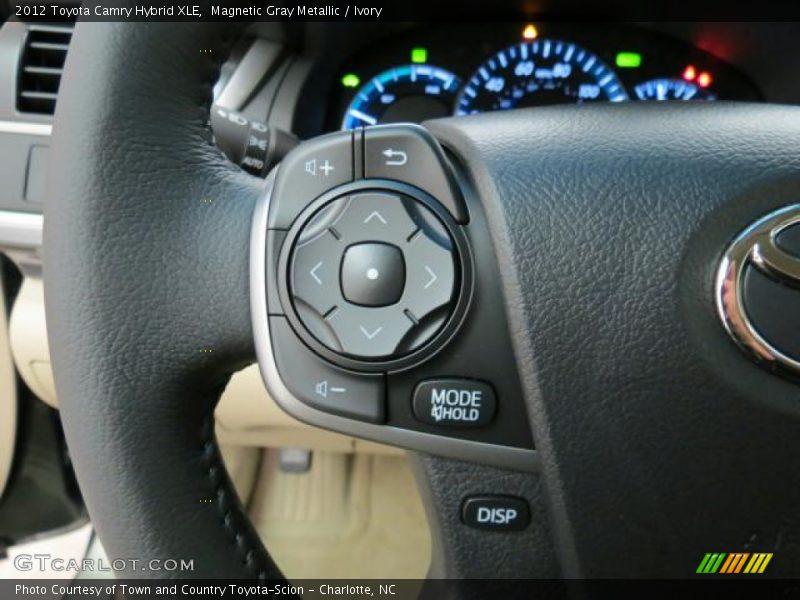 Magnetic Gray Metallic / Ivory 2012 Toyota Camry Hybrid XLE