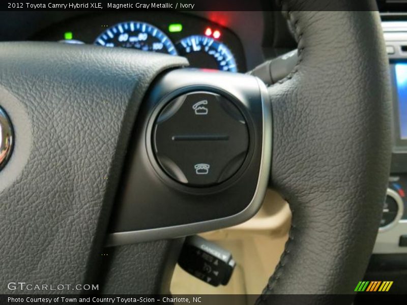 Magnetic Gray Metallic / Ivory 2012 Toyota Camry Hybrid XLE