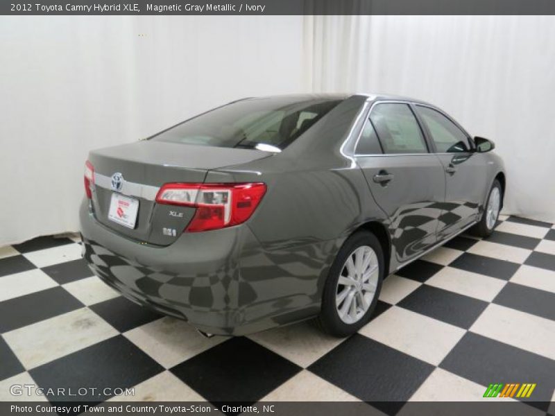 Magnetic Gray Metallic / Ivory 2012 Toyota Camry Hybrid XLE