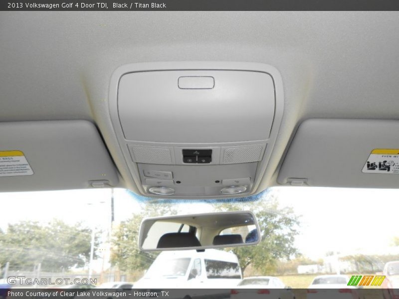 Black / Titan Black 2013 Volkswagen Golf 4 Door TDI