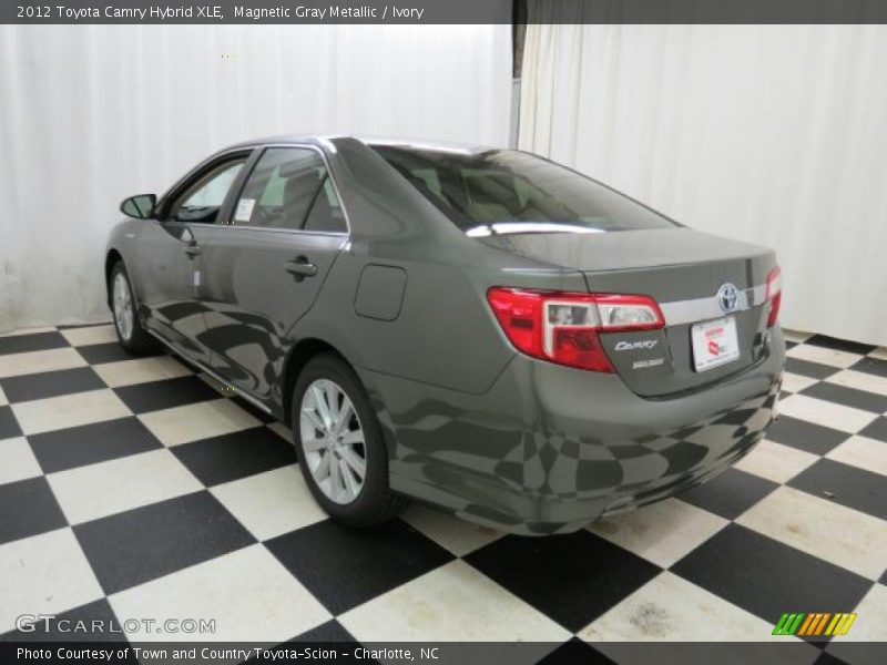 Magnetic Gray Metallic / Ivory 2012 Toyota Camry Hybrid XLE