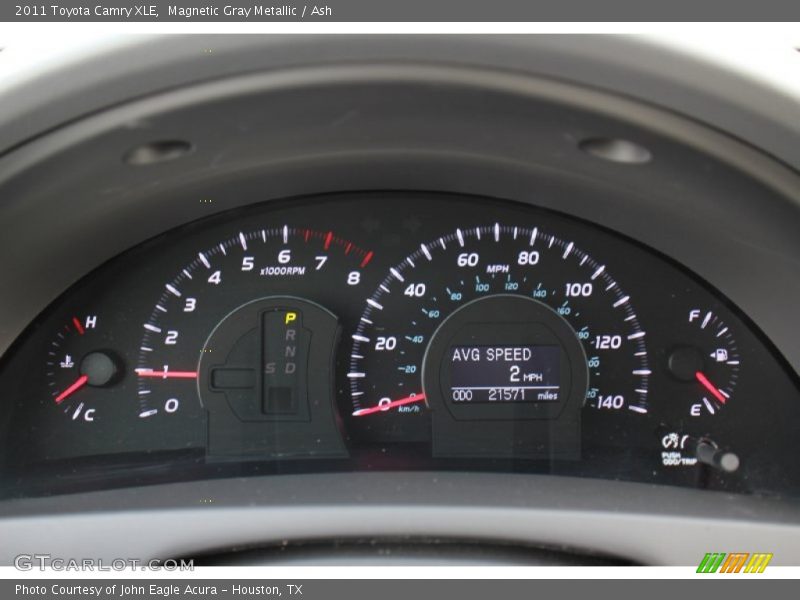 Magnetic Gray Metallic / Ash 2011 Toyota Camry XLE