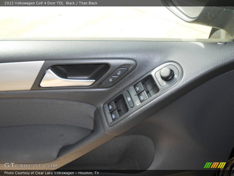 Black / Titan Black 2013 Volkswagen Golf 4 Door TDI